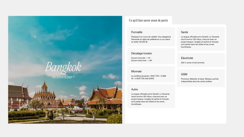 Bangkok les informations à savoir avant de partir