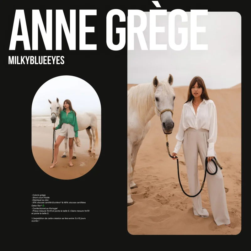 Visuel de branding réalisé par notre agence de graphisme à Bruxelles, pour Orta, une marque de vêtements qui allie fashion et responsable
