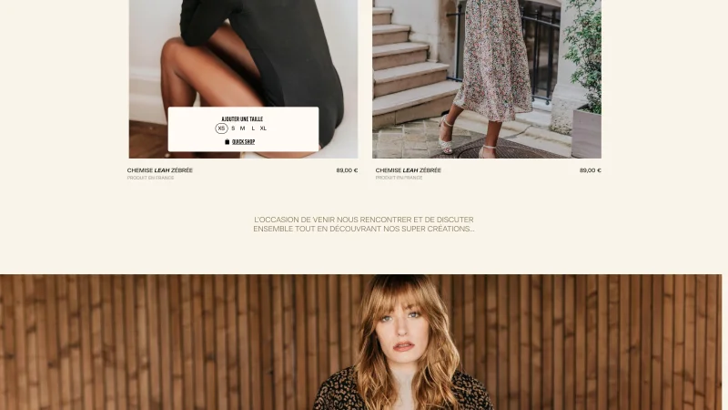 Ecommerce sur-mesure réalisé par notre agence spécialisée en UI/UX design à Bruxelles, pour Orta, une marque de vêtements qui allie fashion et responsable