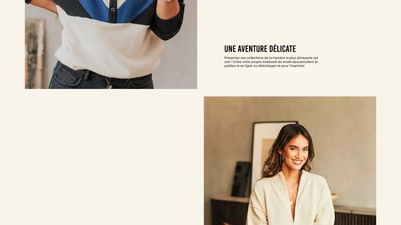 Webdesign d'un eshop haut de gamme réalisé par notre agence digitale créative à Uccle, pour Orta, une marque de vêtements qui allie fashion et responsable