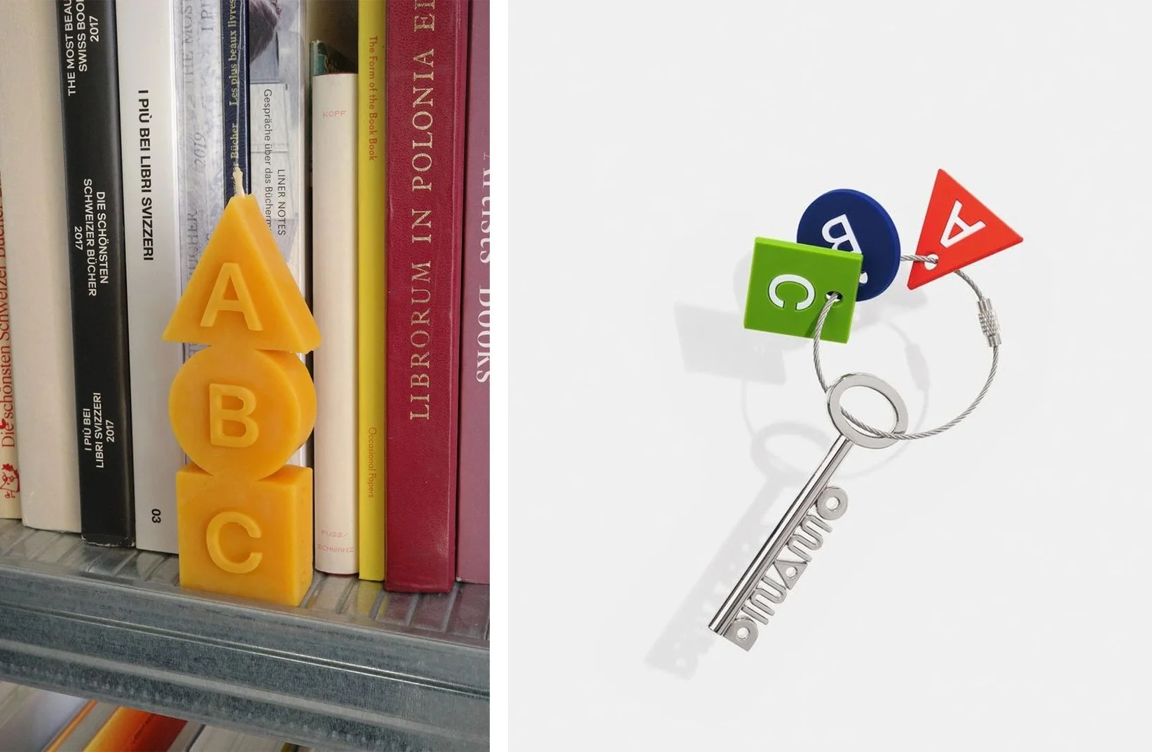 ABC Dinamo merchandising candle & key