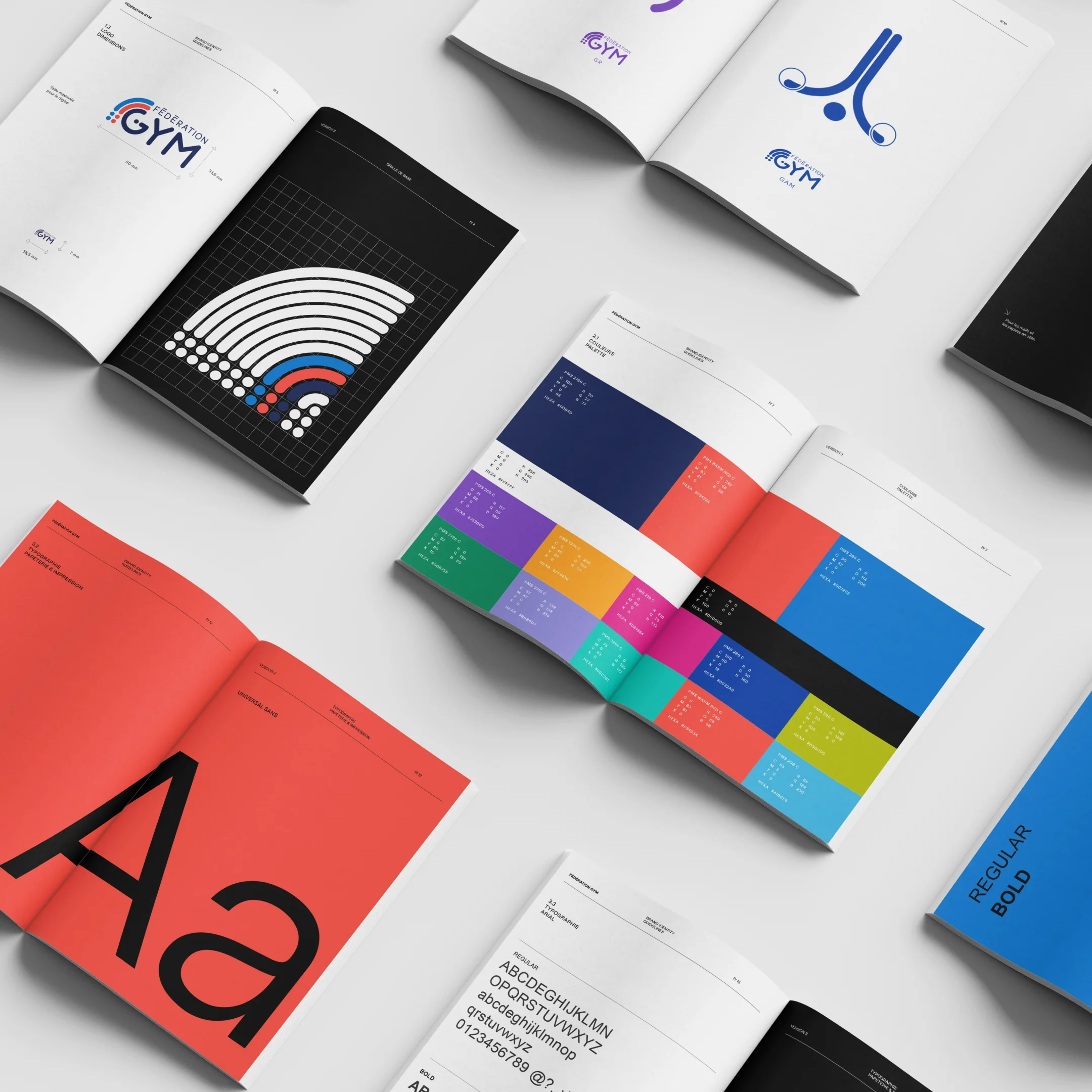 FFG identity guidelines created by our branding agency in Belgium