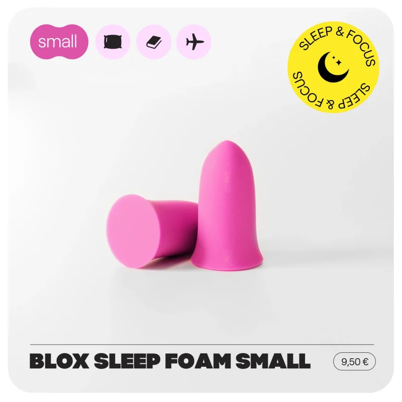 3D de bouchons d'oreilles réalisé par notre CGI artiste pour Blox